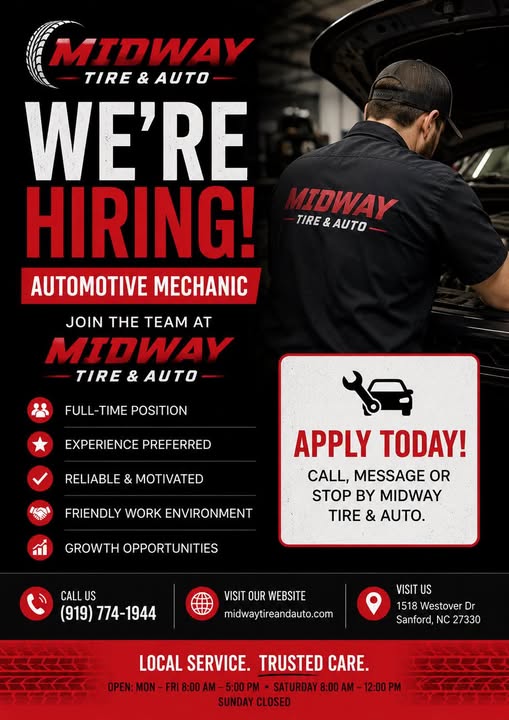 Midway - Hiring Flyer